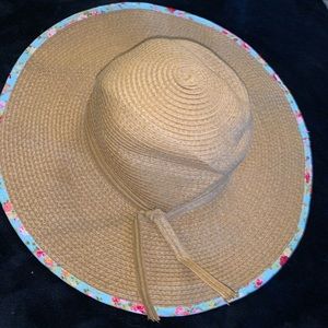 Outdoor Floral beach hat